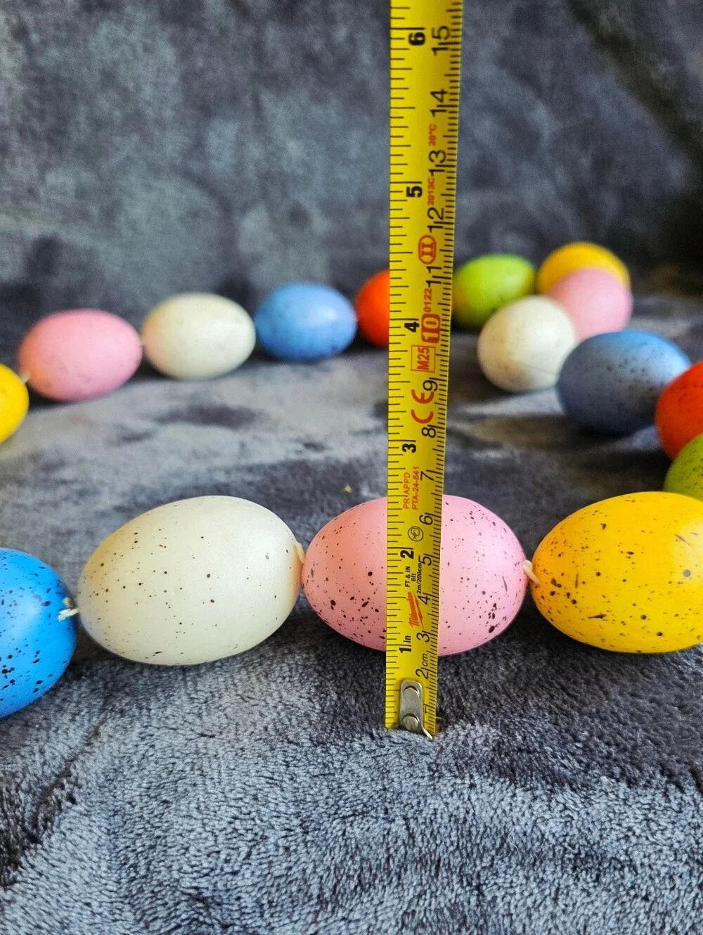New Speckled Egg Garland, 72in Easter spring seasonal holiday home decor accent